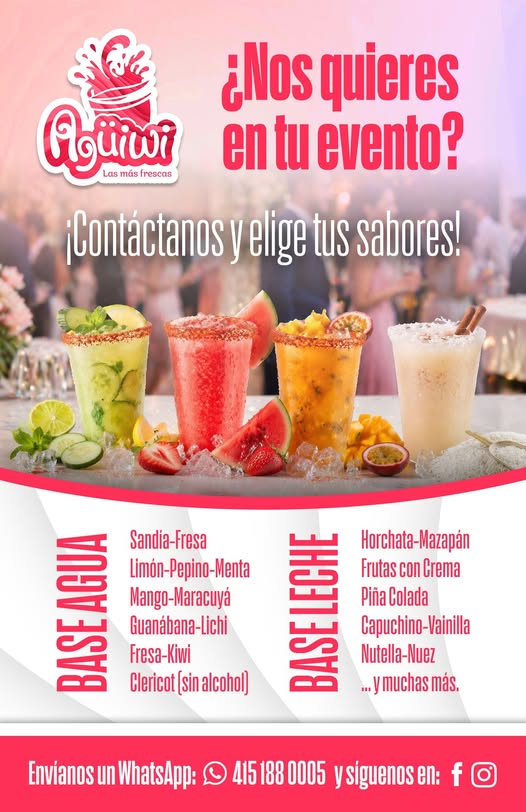 Agüiwi Aguas Frescas Naturales